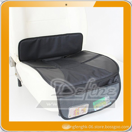 Car Seat Protector for Infant Seat with Low Back Mesh Pockets